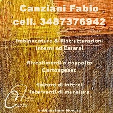 Imbianchino Novara – Canziani Fabio tel. 3487376942